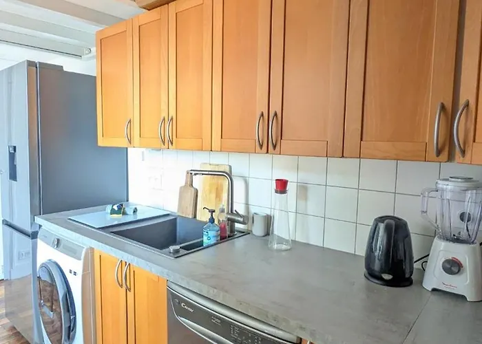 Les Pieds Dans Le Sable, 4 Pers- Wifi & Parking * Villers-sur-Mer